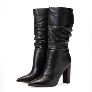 Marc Fisher Black Heeled Boots